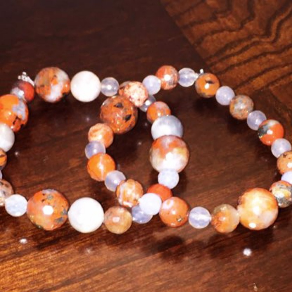 Bracelets - uniquely made w/ organic stones!